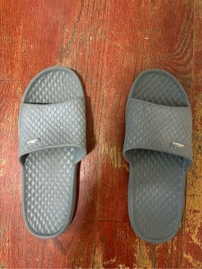 Men's Gray Slide Sandals - Comfortable Everyday Slip-Ons